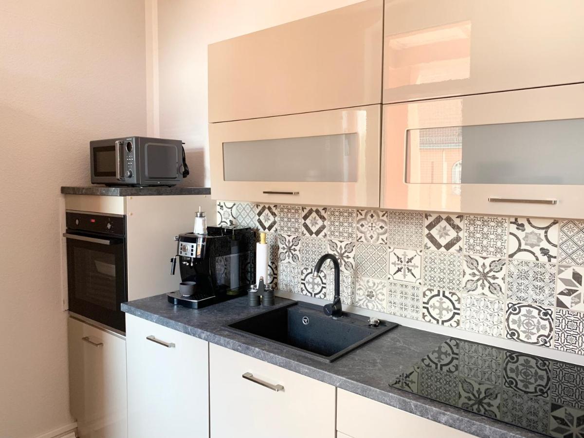 Lovely City-Apartment*Tiefgarage,Zentrum,Btu* Cottbus Dış mekan fotoğraf